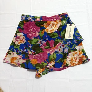 BOG Lottie & Holly Women Mini Skort Skirt Floral Size S NWT - Picture 1 of 7