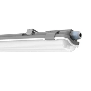 LED Waterproof Tube Batten Lamp Fitting Single 4FT 120CM IP65 18W White 6400K - Picture 1 of 6
