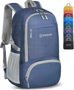 Lightweight Packable Backpack 30L, Foldable Hiking Backpacks Water Resistant - Picture 1 of 6