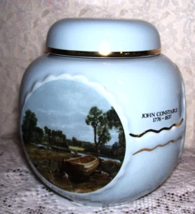 Vintage Vorratsdose von John Constable London England - Bild 1 von 1