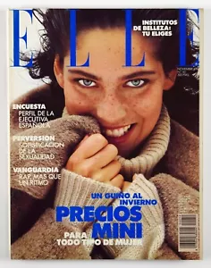 ELLE Spain Magazine No.50 November 1990 - CARMEN SCHWARZ, ANGIE EVERHART - Imagen 1 de 8