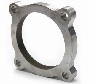 Brida de escape turbo OBX de acero inoxidable de 4 pernos de 2,75" para PS13/14 - Imagen 1 de 3