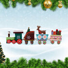Wooden Lovely Train Model Toy Cute for Home Table 2023 Xmas Gifts (Multicolor)
