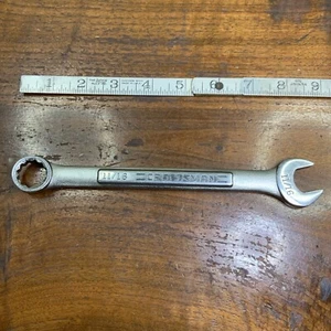 Vintage Craftsman -VA- Series 44698, 12 Point, 11/16" Combination Wrench, USA - Bild 1 von 9