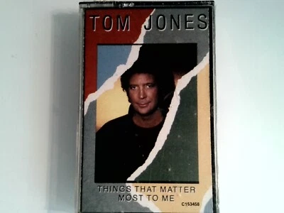 Tom Jones Things That Matter Most To Me (Cassette) New Record Club Version Foto 1 de 2