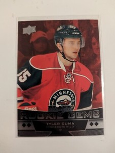 Tyler Cuma 2012-13 Upper Deck Black Diamond Ruby Rookie Gems #238 /100