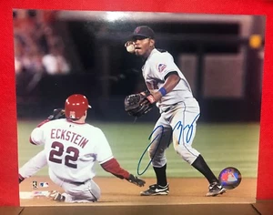 Jose Reyes Signed 8x10 Photo Autographed Auto New York Mets Photo File - Picture 1 of 3