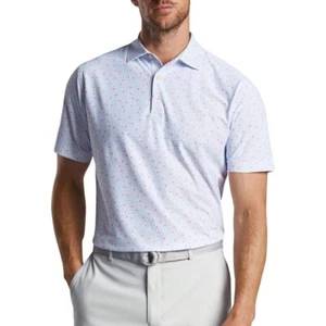 PETER MILLAR Crown Sport Starfish Performance Mesh Polo Shirt Tailored Fit Sz XL - Bild 1 von 11