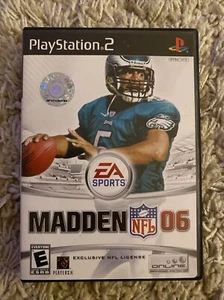 Madden NFL 06 (Sony PlayStation 2, 2005) PS2 Complete w/ Manual CIB Black Label - Picture 1 of 3