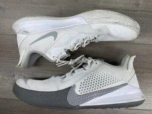 Nike Kobe Bryant Mamba Fury White Wolf Grey Platinum Black CK2087-100 Men SZ 13 - Picture 1 of 8
