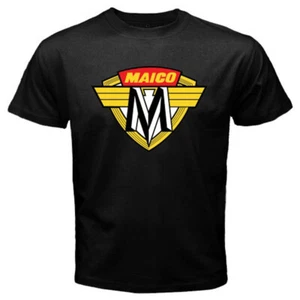 Maico Motorcycles Men's Black Size S-5XL - Picture 1 of 1