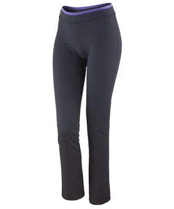 Spiro Women's Fitness Trousers Comfort Fit Straight Leg Quick Dry Activewear - Picture 1 of 17