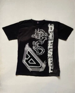 Vintage Diesel Y2K Big Dragon Print Faded T-Shirt Size M - Picture 1 of 15