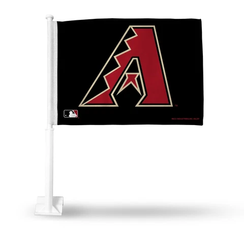 Arizona Diamondbacks Car Flag.  Printed both sides. SAVE   #9753 Cover