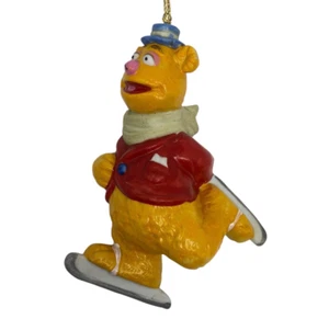Vintage 1980 Muppet Jim Henson Porzellan Weihnachtsschmuck Figur FOZZIE BÄR - Bild 1 von 9