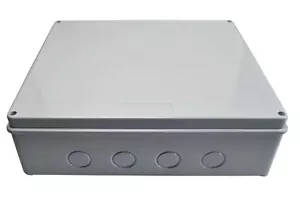 400x350x120mm Waterproof Junction Box IP65 Without Grommets - Picture 1 of 4