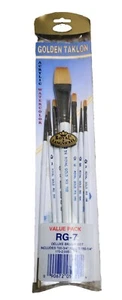 Langnickel Royal Natural Hair 7 Piece Brush Set Deluxe Brush Set Acrylic Water - Picture 1 of 5