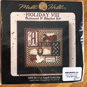 Mill Hill Buttoned & Beaded "Angel Gathering" Holiday Series VIII Stitch Kit