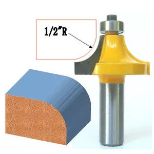 1pc 1/2" Sh  1/2" Radius 1-1/2" Cutting Diameter Round Over Router Bit sct-888 - Picture 1 of 8
