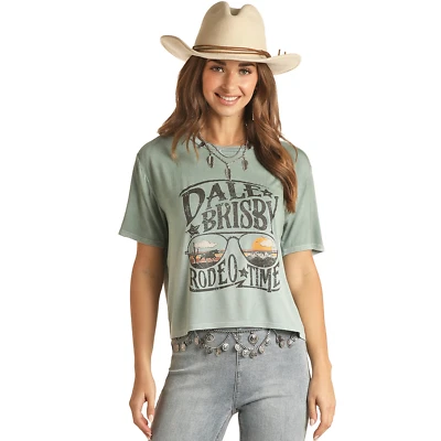 Panhandle® Ladies Dale Brisby Boxy Aquamarine T-Shirt RRWT21RZOH - Image 1 of 2