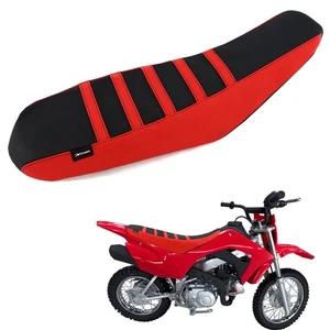 Cubierta de asiento de PVC de repuesto resistente a arañazos roja apta para Honda CRF110 2013-2025 - Imagen 1 de 10