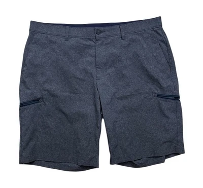 Tommy Bahama Shorts Mens Size 40 Heathered Blue Coast Cargo IslandZone 10-inch - Image 1 of 4