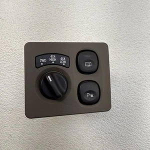 2000-2004 Ford Excursion 4X4 Switch Park Assist Switch Brown YC3578047A04A OEM - Picture 1 of 17