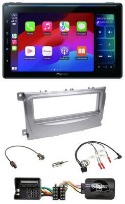 Pioneer Bluetooth DAB Lenkrad USB Autoradio für Ford Galaxy C-Max ab 2007 Focus - Bild 1 von 4