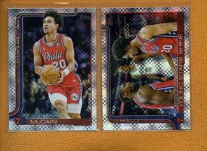 Jared McCain 2025-26 Topps Base & Combo Victory Lot 2 - Picture 1 of 2