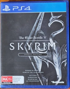 The Elder Scrolls V Skyrim Special Edition PS4 PlayStation 4 PAL R4 Sealed B New - Picture 1 of 6