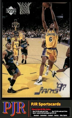 Eddie Jones 1997-98 Upper Deck #148 Los Angeles Lakers Foto 1 de 2