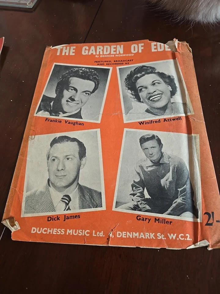 sheet music song sheets pianoforte classical vintage music score song book (B1) - Image 1 of 1