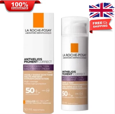 La Roche-Posay Anthelios Pigment Correct Crema Colorata Quotidiana Media SPF50+ 50ml