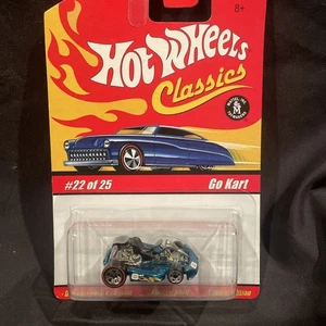 Go Kart Hot Wheels Classics 2004 serie 1 en azul #22 de 25 H359 - Imagen 1 de 8
