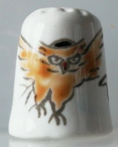 Dé à coudre Thimble - LA CHOUETTE N° 3 - Imagen 1 de 1