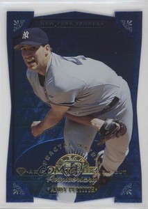 1998 Leaf Fractal Matrix Die-Cut Diamond-Axis Promos /50 Andy Pettitte #132