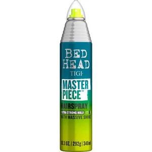 TIGI Bed Head Master Piece Hairspray Extra Strong Hold Hair Spray 10.3 oz Dented - Picture 1 of 3