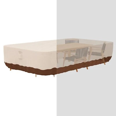 Tuyeho патио мебель комплект чехол 90 x 60 x 28 дюймов, сверхпрочный Оксфорд ткани... - Изображение 1 из 4