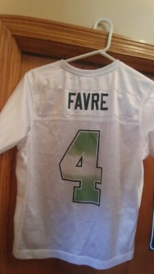 ¡BONITO! Jugadores de la NFL Brett Favre Green Bay Packers Juniors Mediano ¡DULCE!🏈 #4 Foto 1 de 4