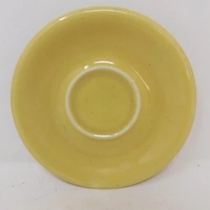 Russel Wright 6-3/8" Saucer Chartreuse Sterling China Restaurantware - Picture 1 of 6