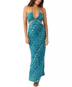 Abito donna viola maxi XL nuovo con etichette O'Neill taglio spiaggia prezzo consigliato $75 - Foto 1 di 8
