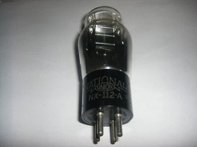 NOS National Union NX 112A Engraved Base Vacuum Tube-Strong - Изображение 1 из 4