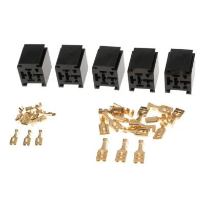 Conector de relé relés de cuatro pines 6,3/9,5 mm pasador plano Foto 1 de 4