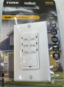 Temporizador de cuenta regresiva digital en pared Tork # R5M4HW - Imagen 1 de 4