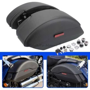 Motorcycle Hard Saddlebags Luggage Bags For Indian Scout Sixty 2015-2022 2023 - Bild 1 von 19