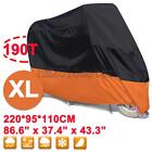 Motorcycle Cover Orange Xxxl  Bike Outdoor  Dust Uv Protector