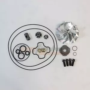 Powerstroke 7.3L GTP38 Turbo Upgrade 66/88mm Billet Compressor Wheel Rebuild Kit - Bild 1 von 9