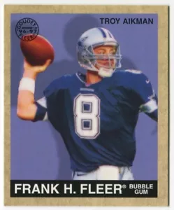 Fleer Goudey #92 1997 Troy Aikman Dallas Cowboys - Imagen 1 de 2