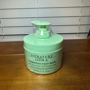 New Sealed Signature Club A 5 Essentials Face Creme 8.2 Oz Plant Stem Cell - Picture 1 of 3