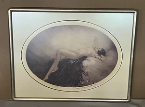 Signed LOUIS ICART Art Deco "Eve" Lithograph Copyright 1928 Paris Embossed Mark - Picture 1 of 10
